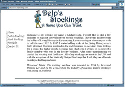 Screenshot of Stan Wallace's Web Site